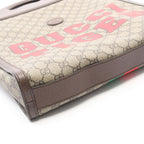 Gucci Tote Bag GG Supreme Beige Leather — view 8