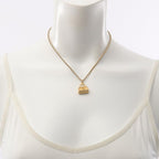 Christian Dior Necklace CD Logo Bag Motif GP — view 5