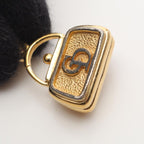 Christian Dior Necklace CD Logo Bag Motif GP — view 7