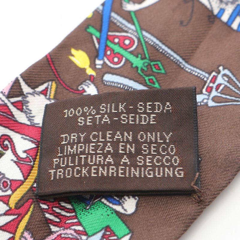 Hermes Scarf Twilly LA Folle Parade Silk — view 5