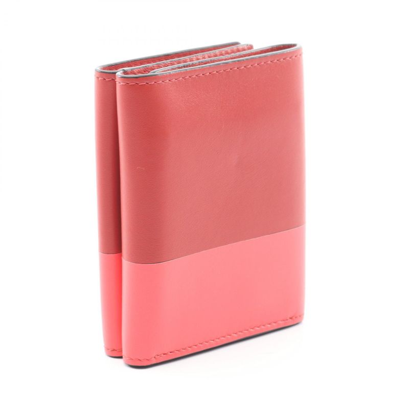 Loewe Trifold Wallet 109.10 S26 Red Leather Anagram — view 2
