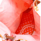 Hermes Silky City PM Brides de Gala Polka Dot Silk Orange — view 7