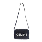 Celine Medium Messenger dot.38 si Shoulder Bag Calf Black Silver Hardware — view 8