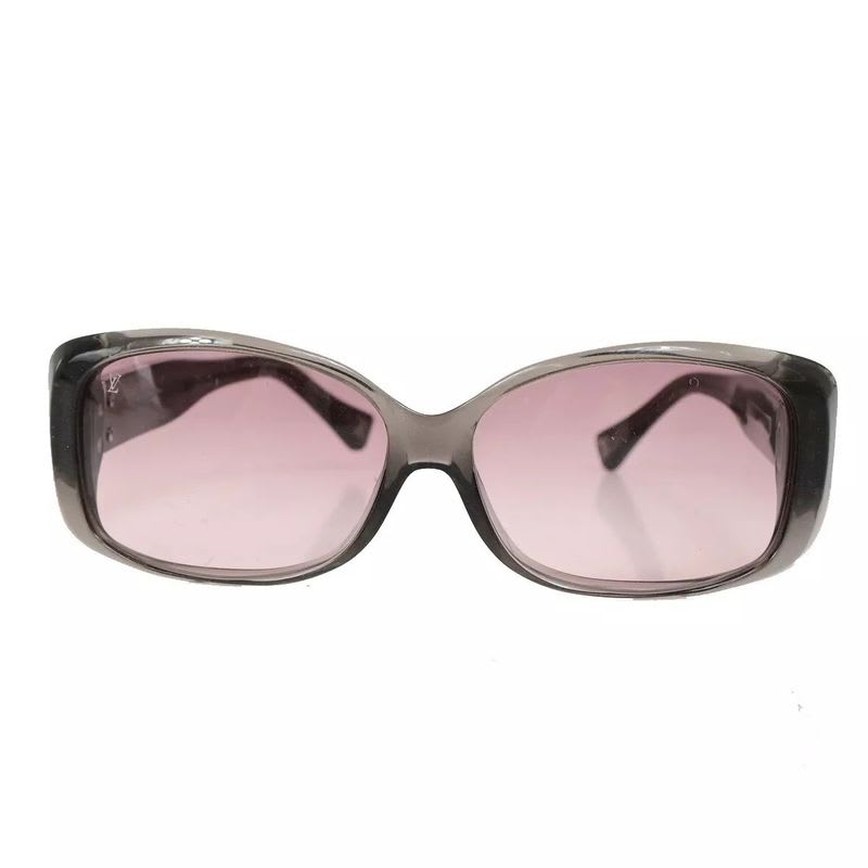 Louis Vuitton Sunglasses Purple Black Lame 30 Bs088 — view 5