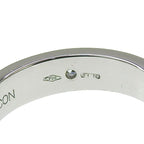 Gucci GG Icon Slim 5 P Diamond Ring 18K White Gold 750 9 — view 7