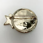 Chanel Star Coco Mark Brooch B23 B Gold Plated — view 3