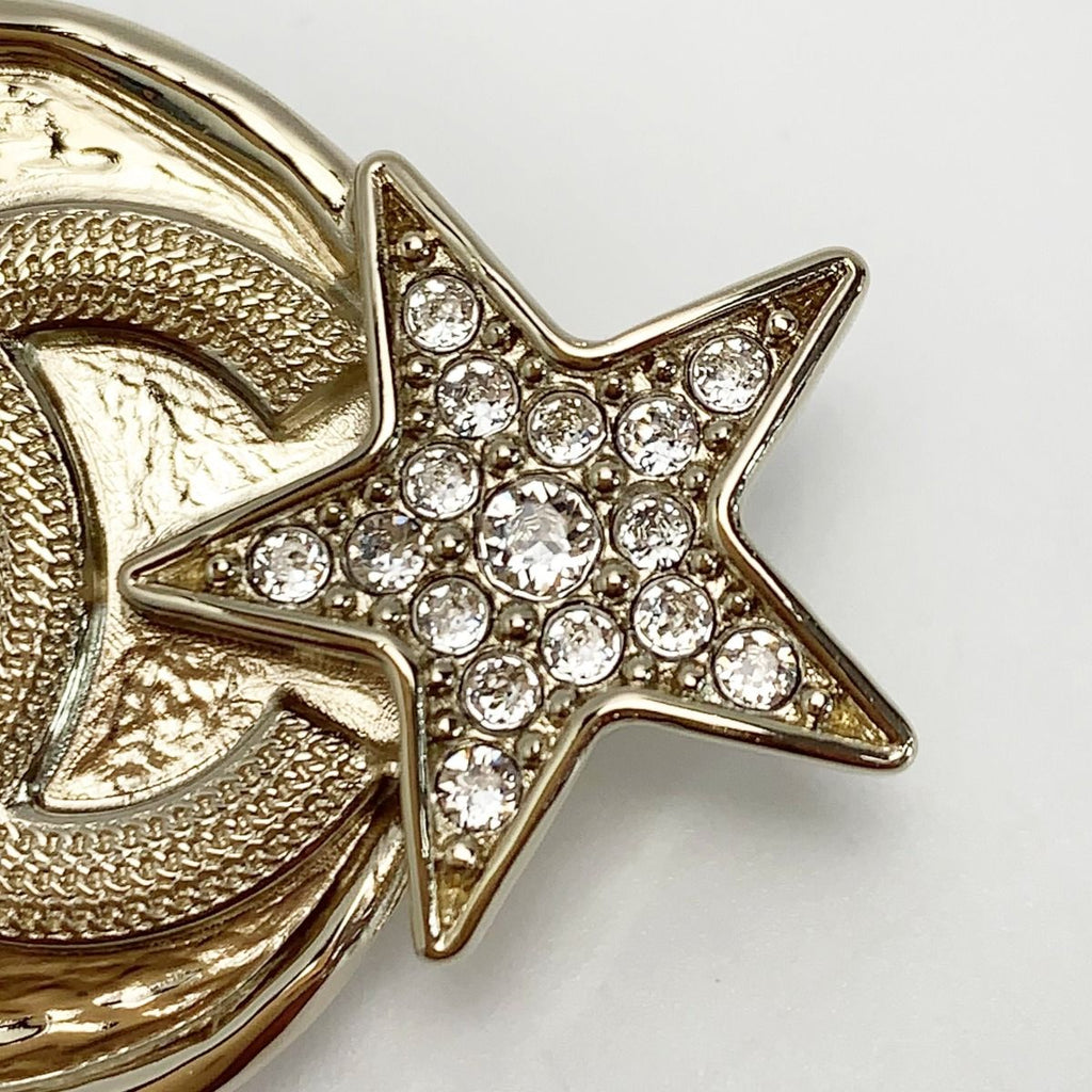 Chanel Star Coco Mark Brooch B23 B Gold Plated — view 6