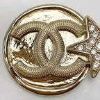 Chanel Star Coco Mark Brooch B23 B Gold Plated — view 5