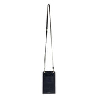 Prada Saffiano Leather Phone Pouch Black — view 2