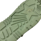 Christian Dioract Sandals Shoes Leather Green Logo Flat — view 8