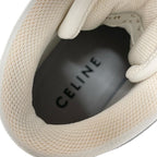 Celine Ct-03 Sneakers Shoes Leather White High Cut Logo Velcro — view 7