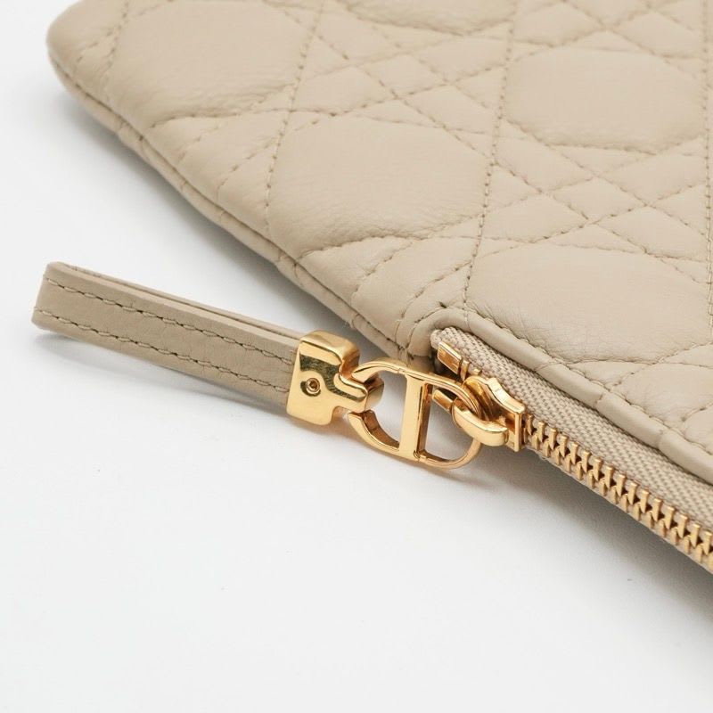 Christian Dior Mobile Smartphone Accessories Beige Gold Black Lady Cannage — view 6