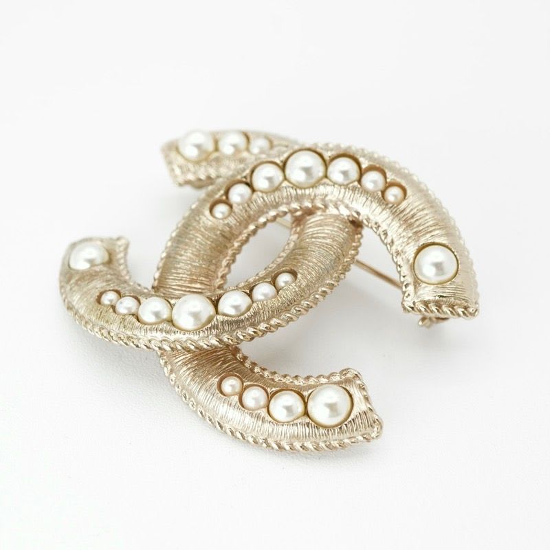 Chanel Brooch Corsage Gold — view 3