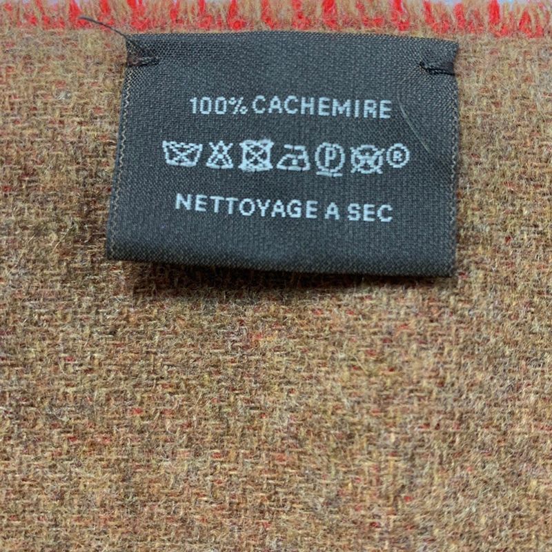 Hermes Cazac Zigzag Arrow Scarf Cashmere 3569 — view 9