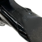 Louis Vuitton Boots Short Shoes Patent Black — view 8