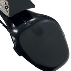 Louis Vuitton Appeal Line Monogram Sandals Shoes Suede Black Silver Rhinestone — view 8