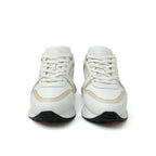 Louis Vuitton Neo Runaway Line Sneakers Shoes White Beige Gold Logo — view 2