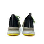 Gucci RUN Sneakers Shoes Fabric Black Yellow Interlocking G Logo — view 5