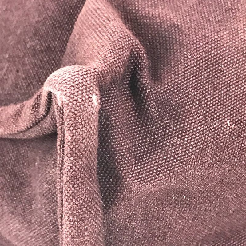 Hermes Clutch Bag Fourre Tout Cotton Burgundy — view 6