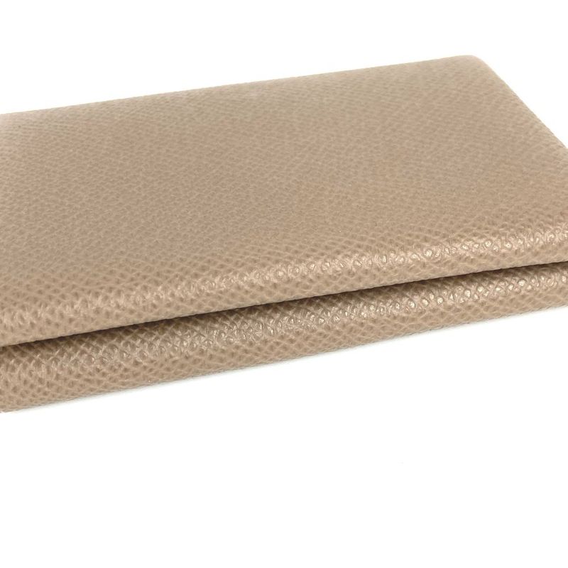 Hermes Coin Case Calvi Duo Epson Etoupe Grey — view 3
