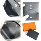 Hermes Coin Case Calvi Duo Epson Black — view 9