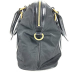 Prada Shoulder Bag Triangle Logo Plate 1 Bb01 Leather Nylon Black — view 5