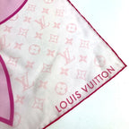 Louis Vuitton Scarf Tm Carre 55 Cherry Blossom Silk Pink — view 3