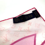 Louis Vuitton Scarf Tm Carre 55 Cherry Blossom Silk Pink — view 4