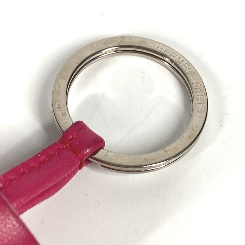 Hermes Key Holder Carmen Leather Pink — view 8