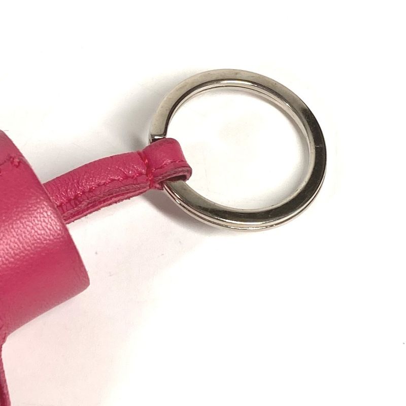Hermes Key Holder Carmen Leather Pink — view 4