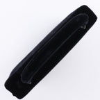 Prada One Handle Vintage Velour Nero Black Handbag — view 5