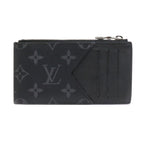 Louis Vuitton Coin Case Monogram Eclipse Card Holder — view 3