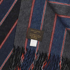 Louis Vuitton Echarpe Edinburgh Cashmere Stripe Fringe Scarf — view 3