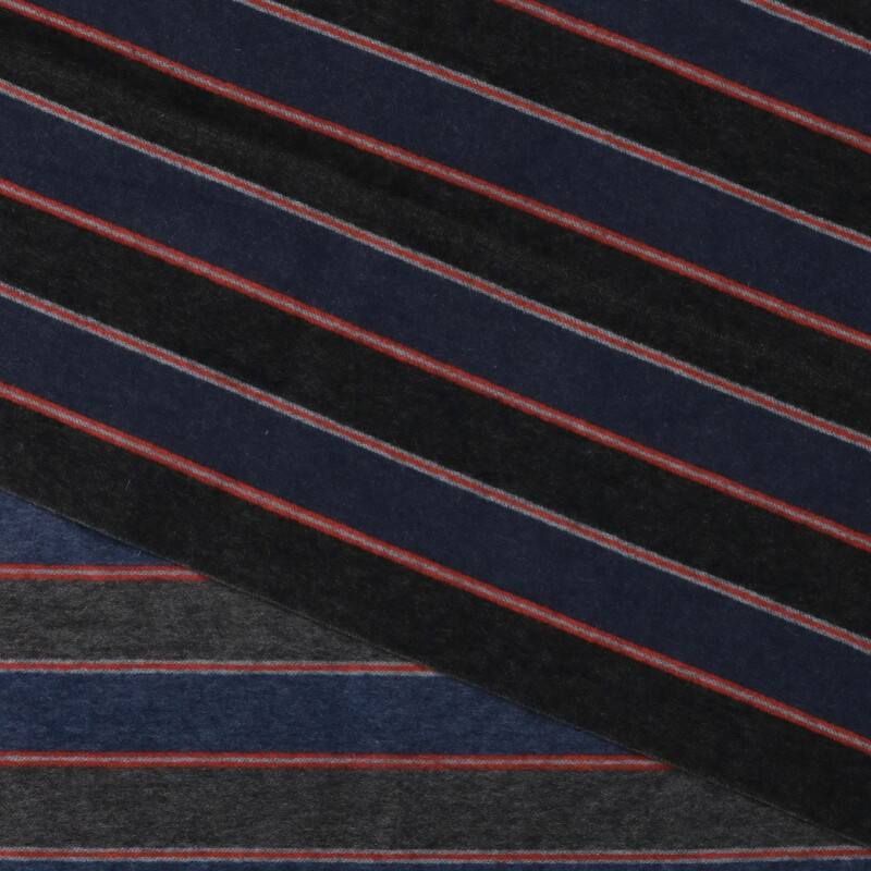 Louis Vuitton Echarpe Edinburgh Cashmere Stripe Fringe Scarf — view 2