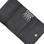Saint Laurent Paris Leather 4-Ribbon Key Case — view 3
