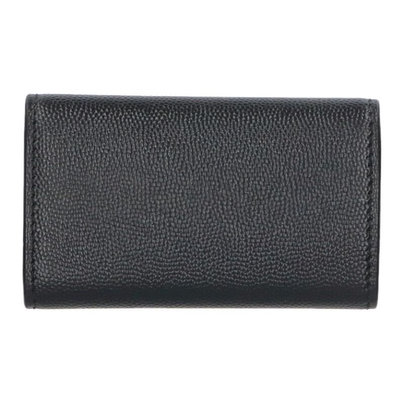 Saint Laurent Paris Leather 4-Ribbon Key Case — view 2