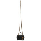 Chanel Mini Vanity Caviar Leather Chain Shoulder Bag — view 2