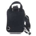 Prada Saffiano Leather Nylon Renylon Triangle Logo Plate Smartphone Case Bag — view 3