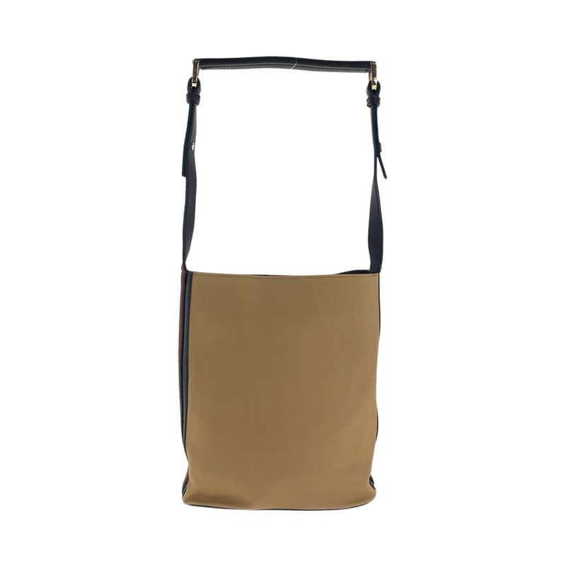 Gucci Sherry Line Beige Black Gold Hardware Canvas Leather 001 4286 — view 2