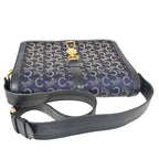 Celine Carriage One Shoulder Macadam Navy Gold 60 Bs100 — view 5