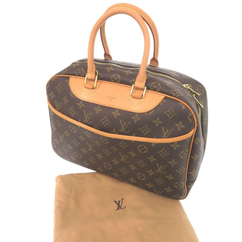 Louis Vuitton Deauville Monogram Handbag 0843 — view 2