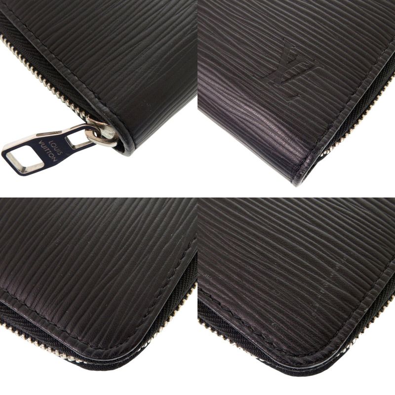 Louis Vuitton Zippy Organizer Epi Black Long Wallet 1074 — view 8
