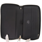 Louis Vuitton Zippy Organizer Epi Black Long Wallet 1074 — view 4