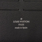 Louis Vuitton Zippy Organizer Epi Black Long Wallet 1074 — view 7