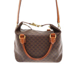 Celine Macadam Shoulder Bag Brown — view 3