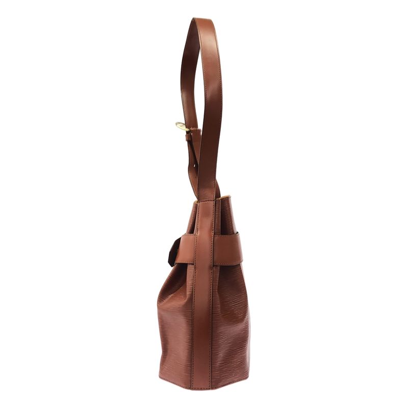 Louis Vuitton Sac Depaul PM Epi Shoulder Bag Brown — view 3