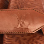 Louis Vuitton Sac Depaul PM Epi Shoulder Bag Brown — view 5