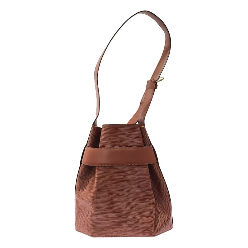 Louis Vuitton Sac Depaul PM Epi Shoulder Bag Brown — view 2