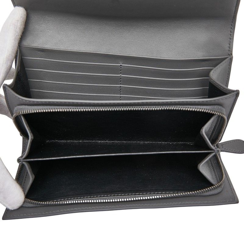Bottega Veneta Intrecciato Gray Leather — view 6