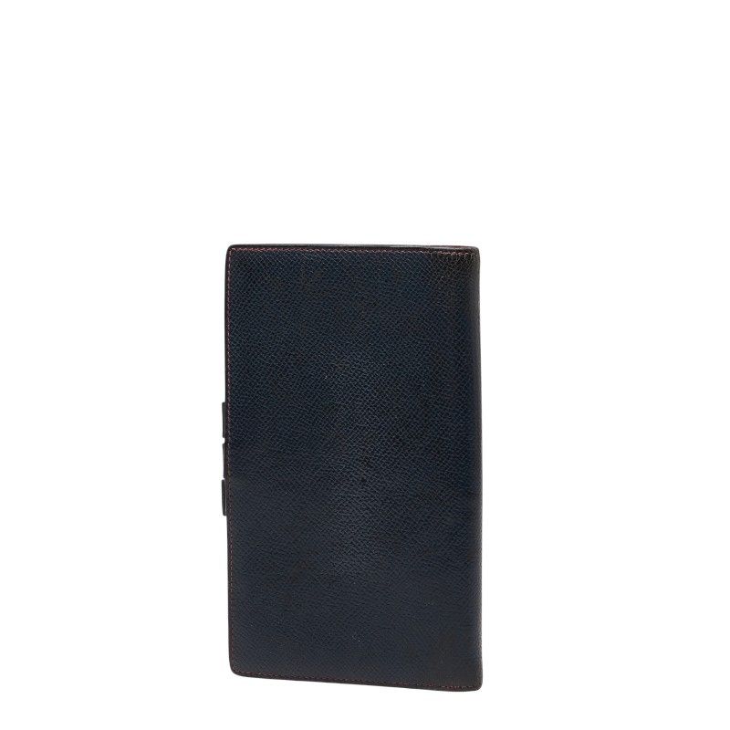 Hermes Agenda Navy Red Courchevel — view 3